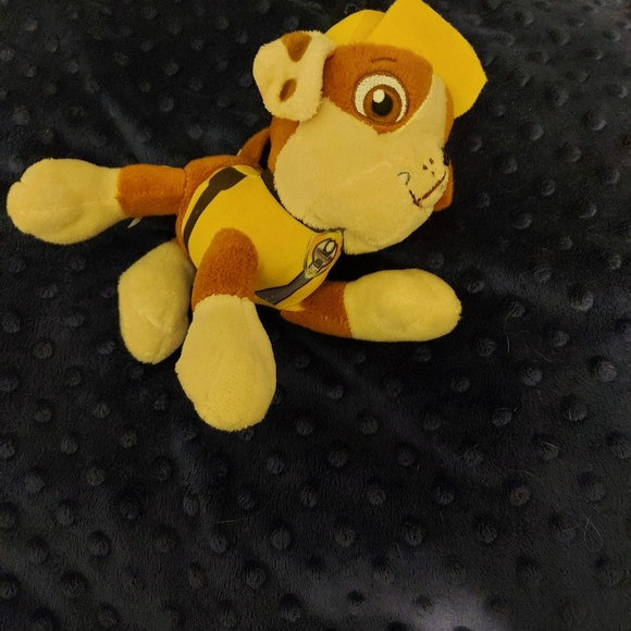 Nickelodeon Paw Patrol RUBBLE THE PUPPY DOG 6" Plush STUFFED ANIMAL Toy soft - Picture 8 of 11